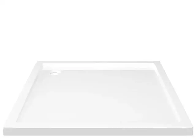 Alt view image 11 of 12 - vidaXL Square ABS Shower Base Tray White 31.5"x31.5"