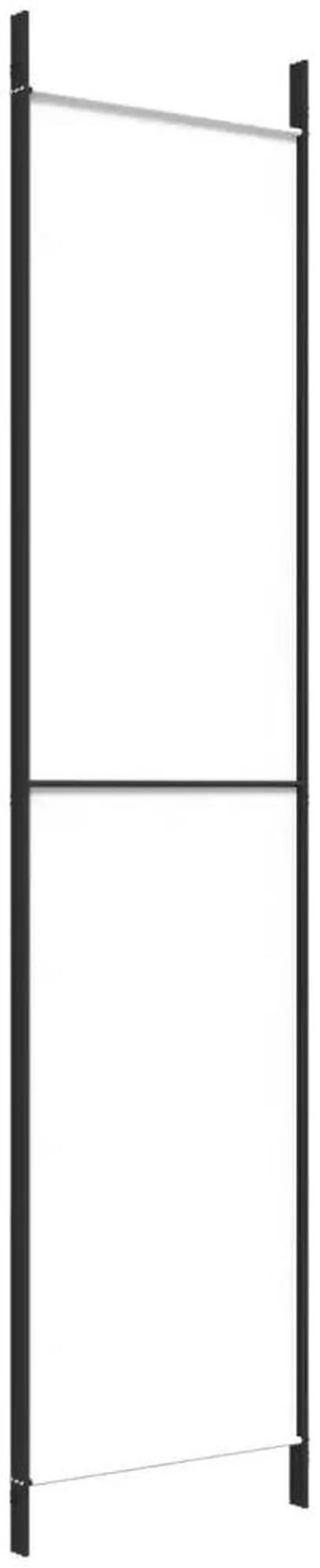 Alt view image 10 of 10 - vidaXL 3-Panel Room Divider White 59.1"x86.6" Fabric
