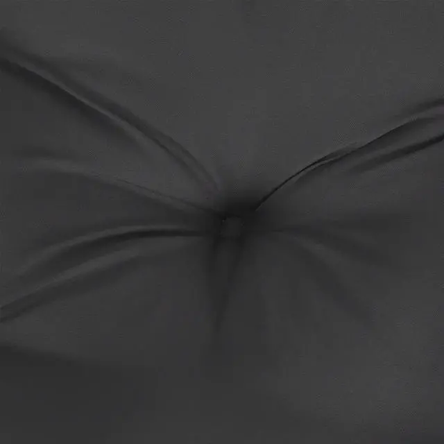 Alt view image 12 of 13 - vidaXL Garden Bench Cushion Black Oxford fabric (100% polyester) Medium