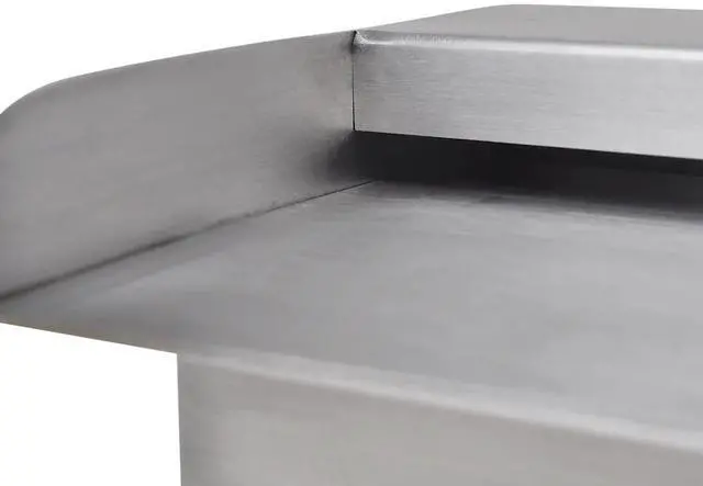 Alt view image 12 of 13 - vidaXL Pool Fountain Spillway Waterfall Fountain for Garden Pond Stainless Steel