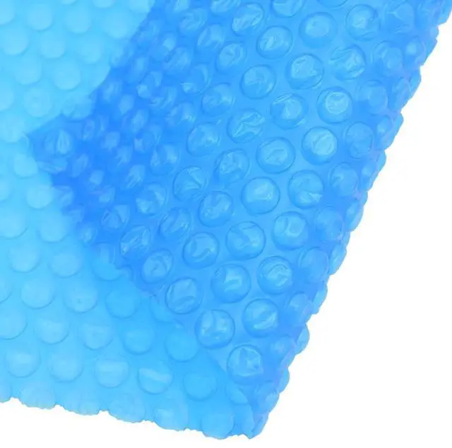 Alt view image 9 of 11 - vidaXL Solar Pool Film Solar Blanket Pool Winter Pool Cover Blue Round PE