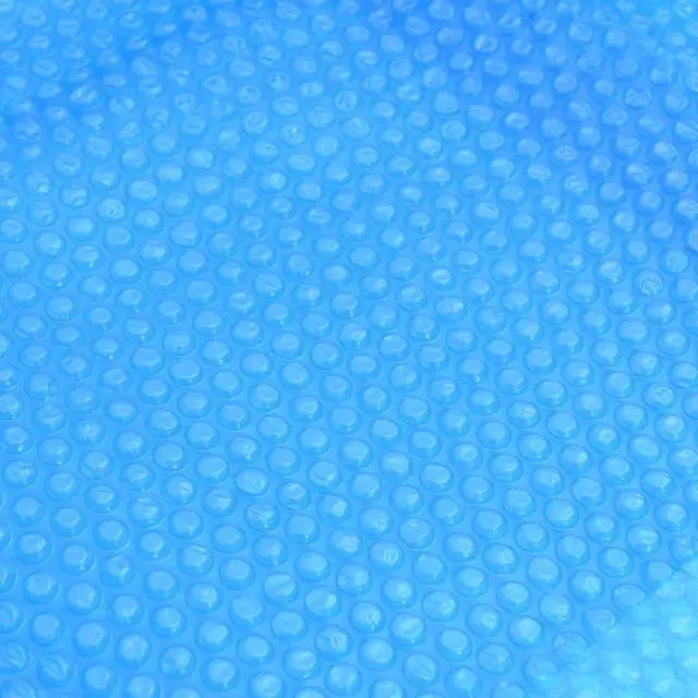 Alt view image 10 of 11 - vidaXL Solar Pool Film Solar Blanket Pool Winter Pool Cover Blue Round PE