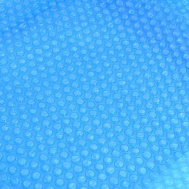 Alt view image 10 of 11 - vidaXL Pool Cover Solar Blanket Winter Pool Cover Pool Heater Cover Blue