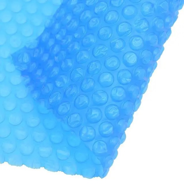 Alt view image 9 of 11 - vidaXL Pool Cover Solar Blanket Winter Pool Cover Pool Heater Cover Blue