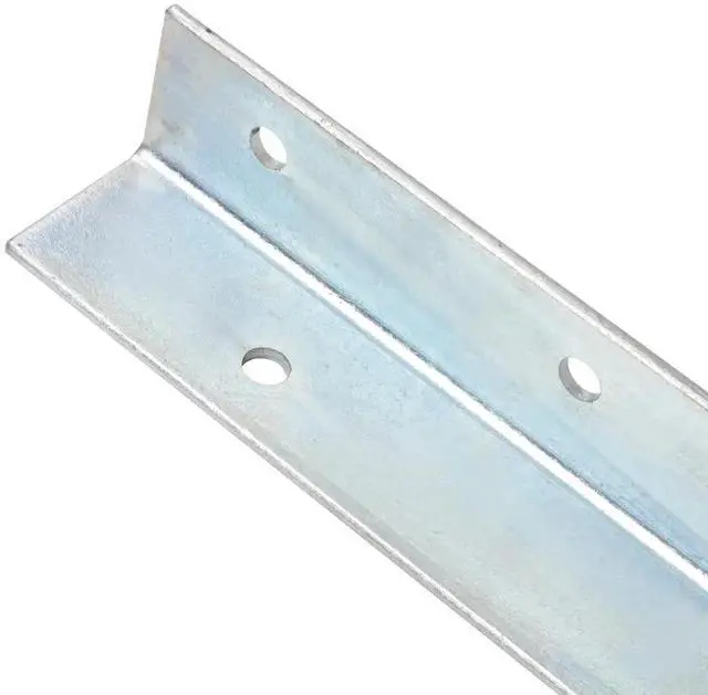 Alt view image 8 of 8 - vidaXL L-shaped Ground Anchors 12 pcs Galvanised Steel 2"x2"x19.7"