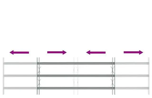 Alt view image 8 of 10 - Adjustable Security Grille for Windows with 3 Crossbars 39.4"-59.1"