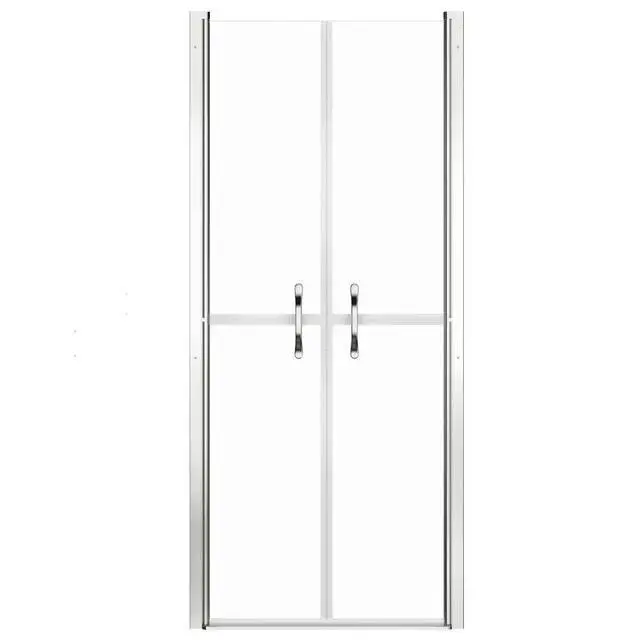Alt view image 3 of 5 - vidaXL Shower Door Clear ESG 39.8"x74.8