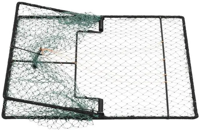 Alt view image 4 of 7 - vidaXL Bird Trap Green Cold drawn steel 19.7 x 15.7 in Collapsible