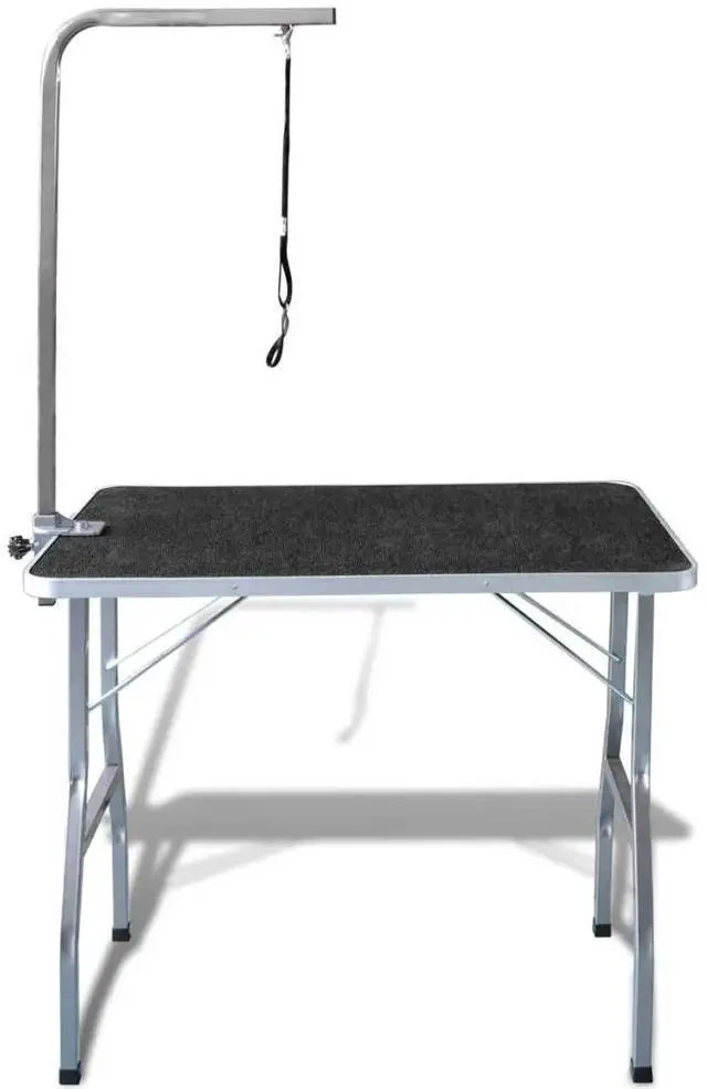 Alt view image 9 of 11 - Portable Pet Dog Grooming Table with Castors