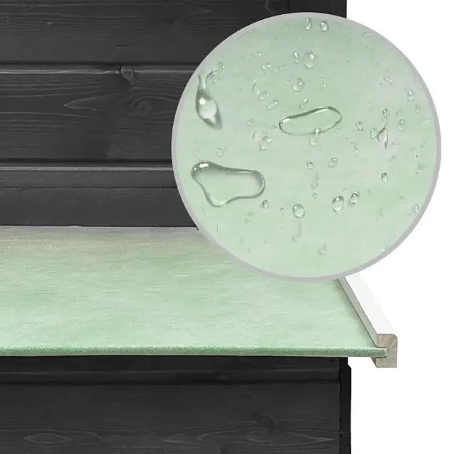 Alt view image 11 of 12 - vidaXL Chicken Cage Gray 66.9"x31.9"x43.3" Solid Pine & Fir Wood