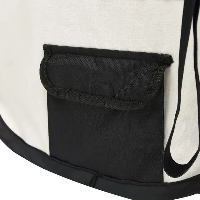 Alt view image 6 of 7 - vidaXL Foldable Dog Playpen with Carrying Bag Black 43.3"x43.3"x22.8