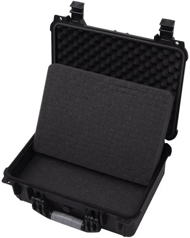 Alt view image 8 of 11 - vidaXL Protective Case Black 16"x13"x6.9"
