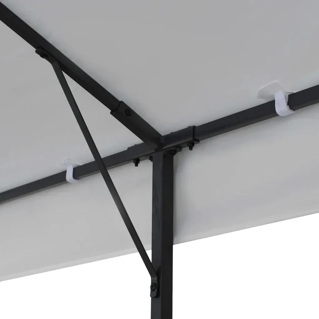 Alt view image 9 of 10 - vidaXL Gazebo 9.8'x19.7' White