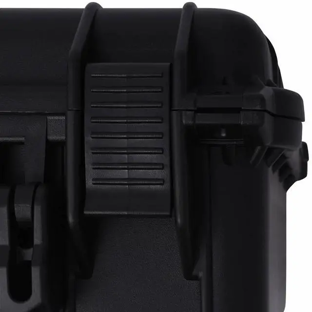 Alt view image 11 of 11 - vidaXL Protective Case Black 16"x13"x6.9"