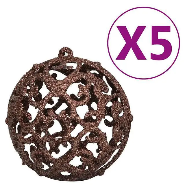 Alt view image 13 of 13 - vidaXL Artificial Christmas Tree with LEDs&Ball Set White 47.2"