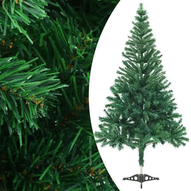 Alt view image 8 of 13 - vidaXL Artificial Christmas Tree with LEDs&Ball Set 70.9" 564 Branches