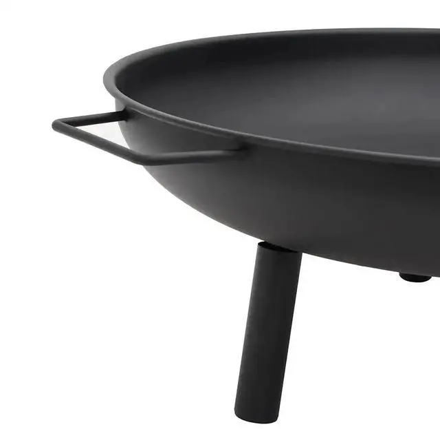 Alt view image 14 of 15 - vidaXL Fire Pit Fireplace for Camping Picnic Firebowl Outdoor Patio Steel