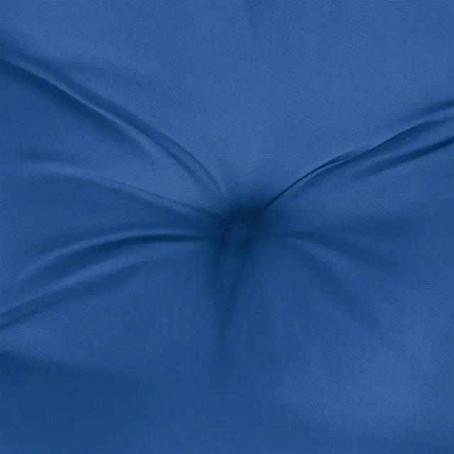 Alt view image 10 of 12 - vidaXL Garden Bench Cushion Blue 43.3"x19.6"x2.7" Fabric