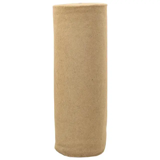 Alt view image 5 of 7 - vidaXL Hemp Mat Natural Brown 100% Hemp 1 x 82.0 ft roll Durable