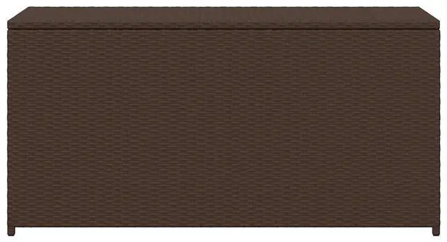 Alt view image 13 of 14 - vidaXL Outdoor Storage Box Deck Box with Lid Patio Cabinet Storage Chest Brown
