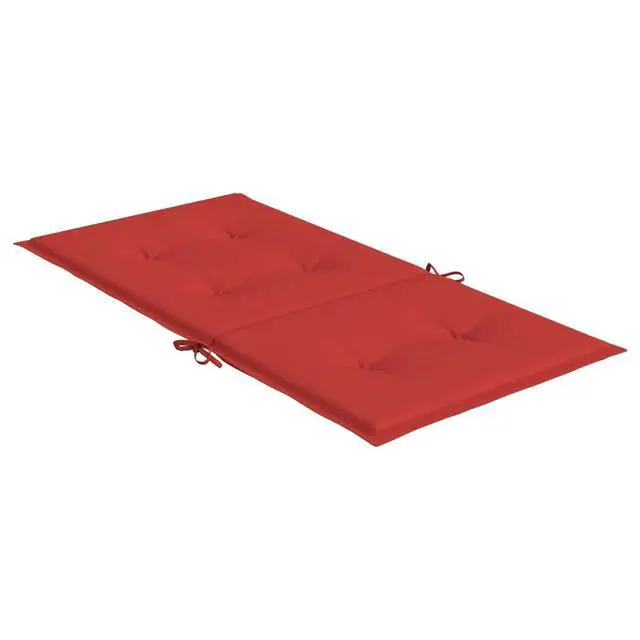 Alt view image 18 of 19 - vidaXL Chair Cushion 2 Pcs Outdoor Patio Chair Cushion Pad Red Oxford Fabric
