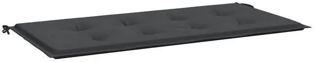 Alt view image 13 of 14 - vidaXL Garden Bench Cushion Black 39.4" Outdoot Seat Patio Seat Cushion