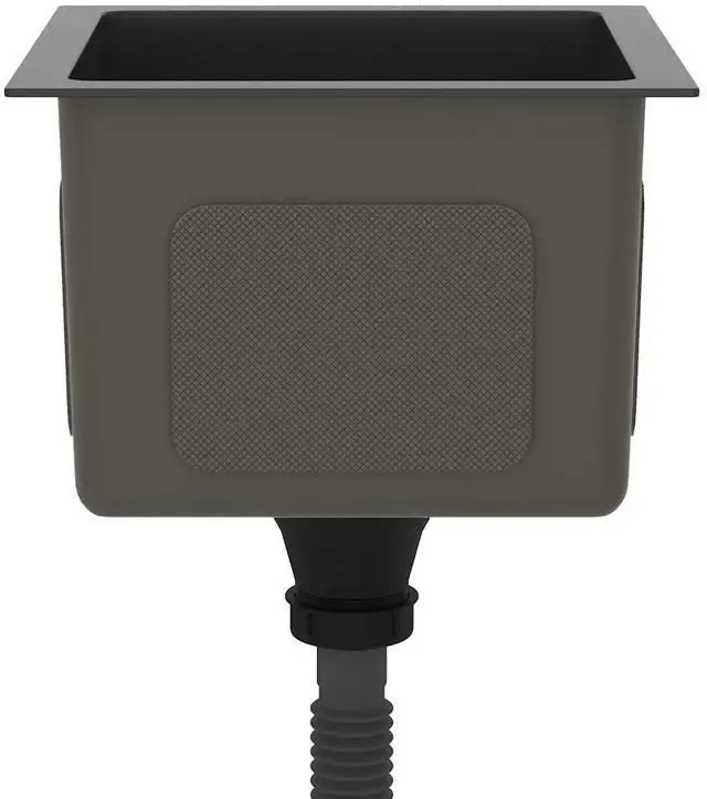 Alt view image 11 of 13 - vidaXL Handmade Kitchen Sink Black Stainless Steel