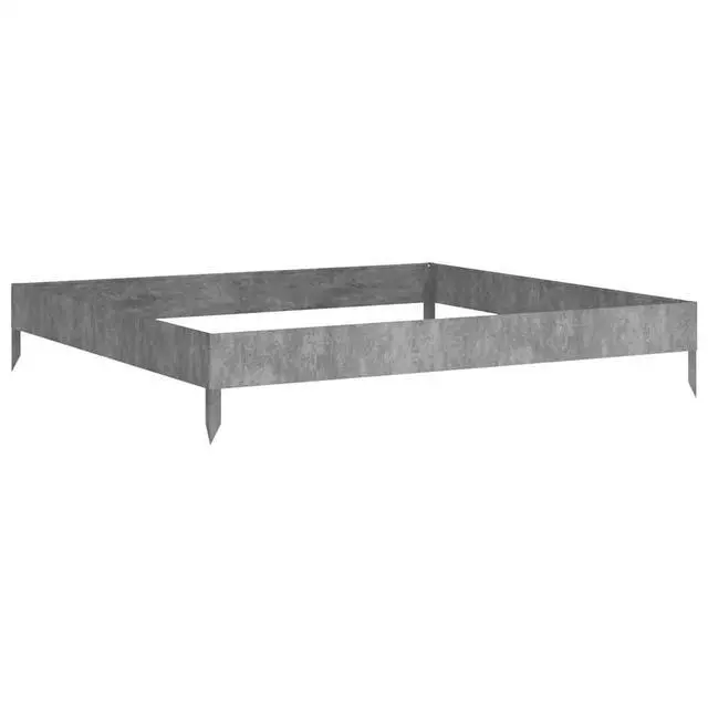 Alt view image 11 of 14 - vidaXL Planter Stand Garden Raised Bed for Vegetables Flowers Herbs Corten Steel