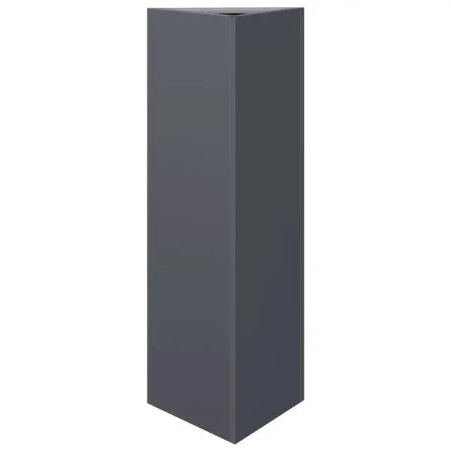 Alt view image 5 of 7 - vidaXL Garden Planter Set of 2 Anthracite Steel Garden Planter