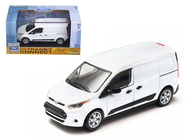 Alt view image 7 of 10 - 2014 Ford Transit Connect (V408) Van White 1/43 Diecast Model by Greenlight