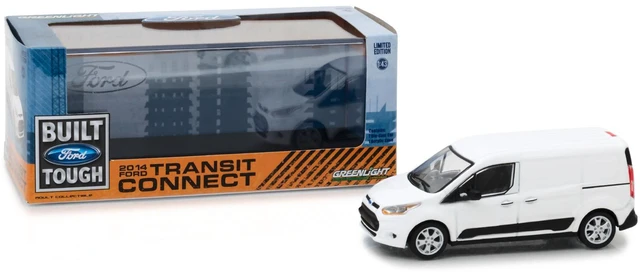Alt view image 10 of 10 - 2014 Ford Transit Connect (V408) Van White 1/43 Diecast Model by Greenlight