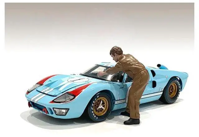Alt view image 6 of 7 - "Race Day 1" Figurine V for 1/18 Scale Models by American Diorama