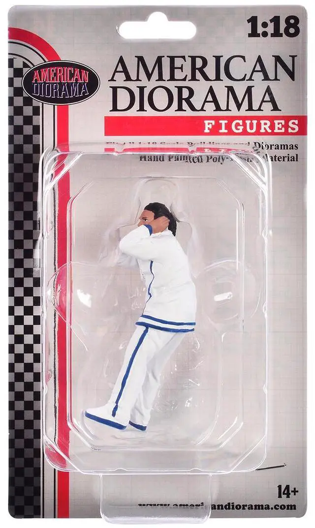 Alt view image 7 of 7 - "Figure18 Series 2" Figurine VI for 1/18 Scale Models by American Diorama