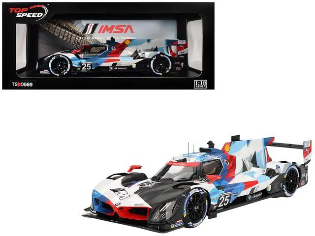 Alt view image 7 of 11 - BMW M Hybrid V8 GTP #25 "BMW M Team RLL" "24 Hours of Daytona" (2024) 1/18 Model Car by Top Speed