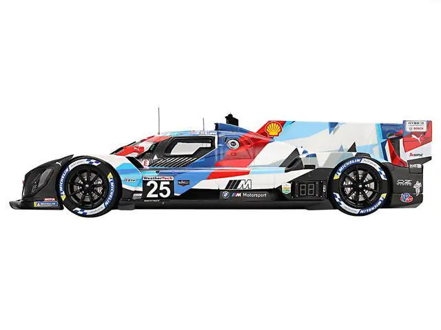 Alt view image 10 of 11 - BMW M Hybrid V8 GTP #25 "BMW M Team RLL" "24 Hours of Daytona" (2024) 1/18 Model Car by Top Speed