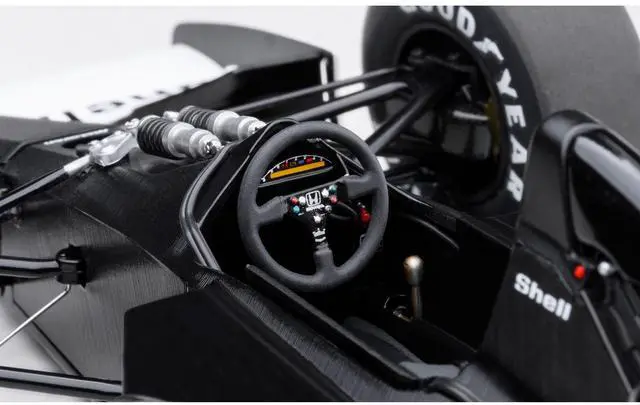 Alt view image 10 of 12 - McLaren Honda MP4/6 #1 Ayrton Senna 2nd Place Formula One F1 Japanese GP (1991) (without McLaren Logo) 1/18 Model Car by Autoart