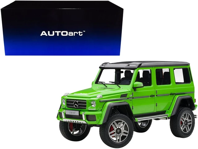 Main image of Mercedes Benz G500 4X4 2 Alien Green 1/18 Model Car by Autoart