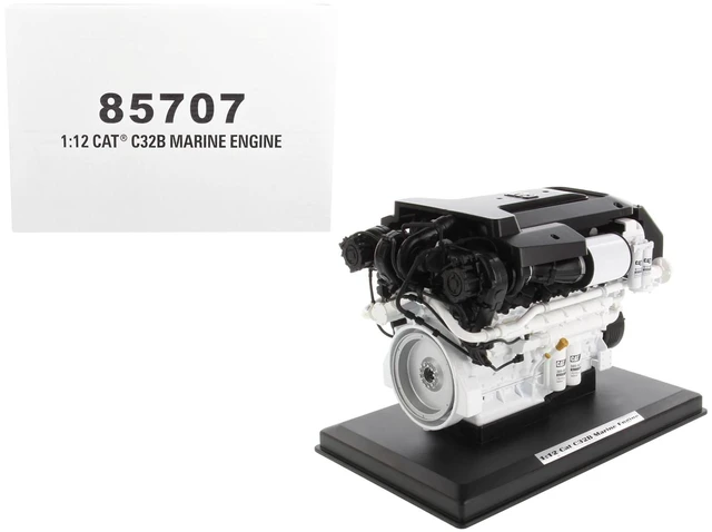 Main image of CAT Caterpillar C32B Marine Engine Replica "High Line Series" 1/12 Diecast Model by Diecast Masters