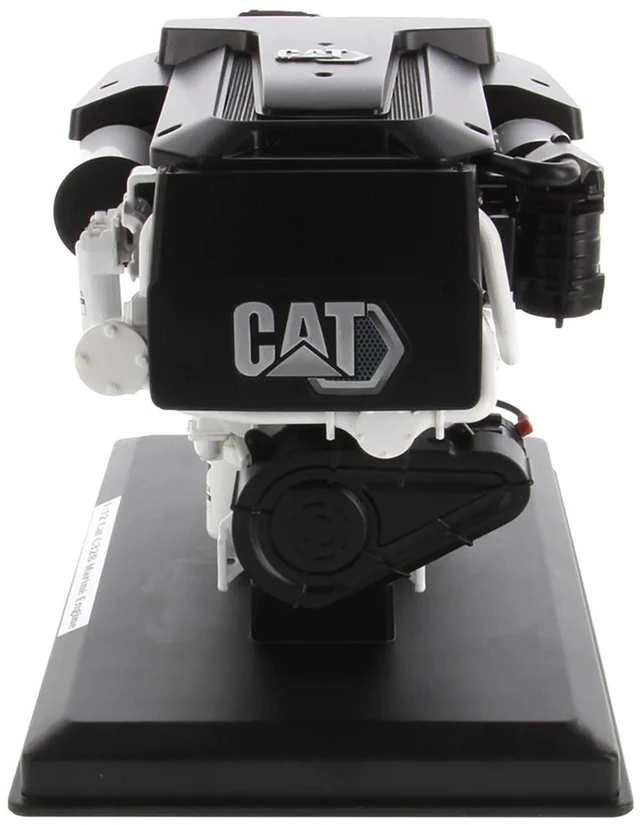 Alt view image 5 of 5 - CAT Caterpillar C32B Marine Engine Replica "High Line Series" 1/12 Diecast Model by Diecast Masters