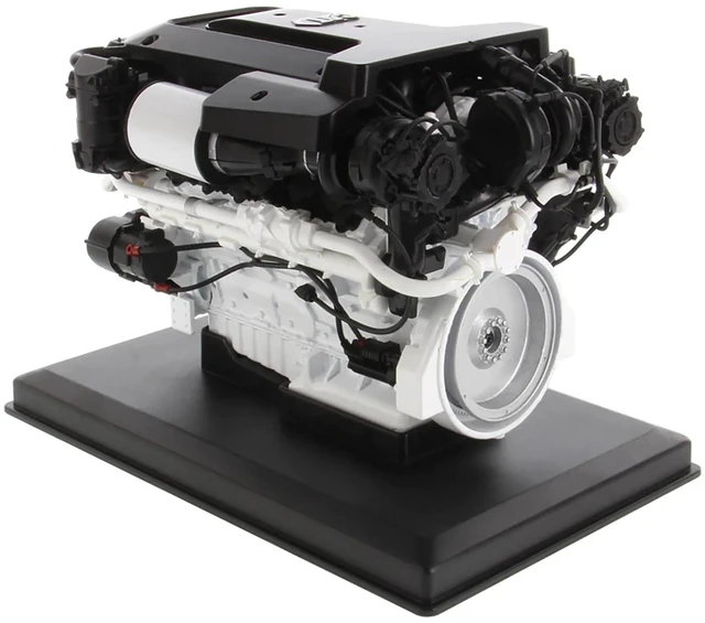 Alt view image 2 of 5 - CAT Caterpillar C32B Marine Engine Replica "High Line Series" 1/12 Diecast Model by Diecast Masters