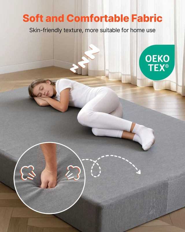Alt view image 5 of 8 - VEVOR Crash Pad, 6 x 4 ft Crash Pad for Kids Sensory with Soft Thick Foam and Washable Cover, Giant Pillow Mat Large Sensory Room Equipment for Children and Adults Jumping, Play, Climbing & Gymnastics