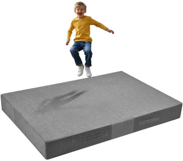 Main image of VEVOR Crash Pad, 6 x 4 ft Crash Pad for Kids Sensory with Soft Thick Foam and Washable Cover, Giant Pillow Mat Large Sensory Room Equipment for Children and Adults Jumping, Play, Climbing & Gymnastics