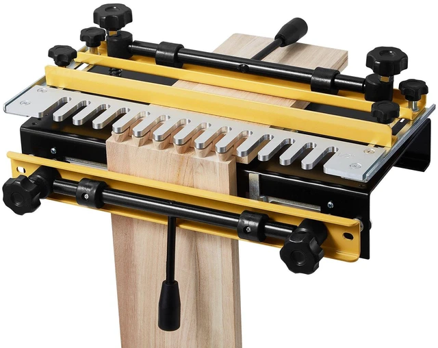 Main image of VEVOR Dovetail Jig, 12 in Width, Dove Tailing Router Jigs with Router Bit & 1/2 Template, Precise Alignment Dove Tail Jig, Mortise and Tenon Jig Woodworking Tools for Furniture & Wood Cabinet Making