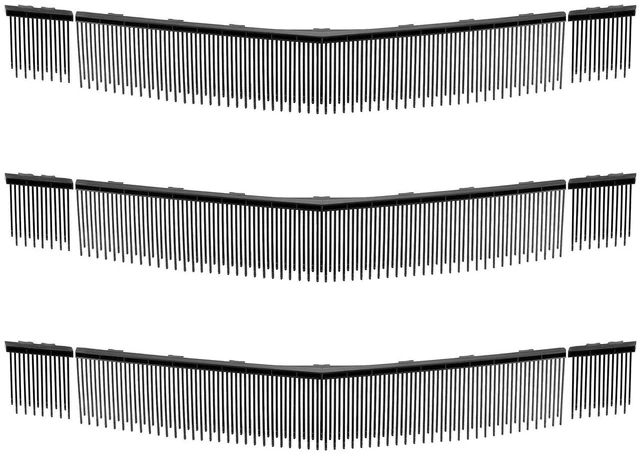 Main image of VEVOR 3 Packs Lawn Sweeper Brush Replacement, Compatible with VEVOR 30 in Lawn & Leaf Collector Sweepers, Yard Sweeper Brush Paddle with Durable V-Shaped Bristles for Easy Grass Leaf Cleanup