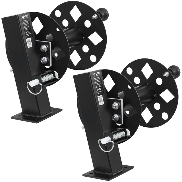 Main image of VEVOR 2PCS Heavy Duty Welding Cable Reels, Welding Cable Lead Reels for 150FT 1/0 & 125FT 2/0 Cable, Powder-Coated Steel Reel with Locking Pin for Service Trucks, Fleet Maintenance, Jobsites