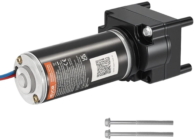 Main image of VEVOR RV 5th Wheel Landing Gear Motor, Replaces LG-142178, 5500 lbs Capacity, 300W RV Fifth Wheel Power Landing Gear Motor Compatible with Lippert Venture, Atwood, Stromberg Carlson Systems, Black