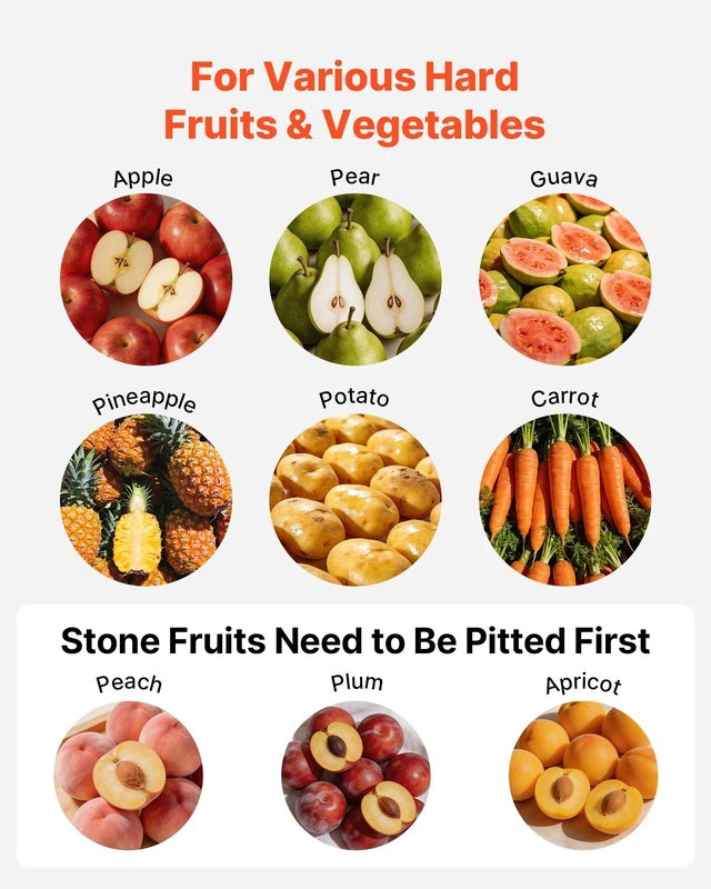 Alt view image 4 of 8 - VEVOR 550W Electric Fruit Apple Crusher, SUS304 Desktop Crushing Machine, Grinds Whole Apples Up to 2.76" Dia, 60 KG/H Capacity, Cider Press for Apples, Pears, Pineapple, Guava, Carrot, Potato