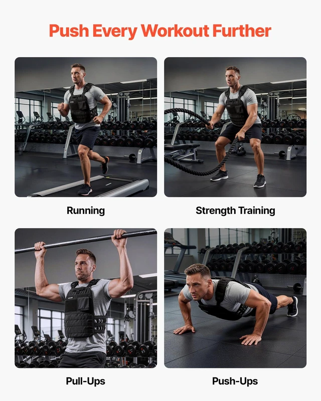Alt view image 6 of 8 - VEVOR Curved Weight Vest Plates, 8.75 LB Pairs, Premium Steel Tactical Weighted Plates for Vest, Ergonomic Design, for Strength Endurance Training, Running, Jogging, Fitness, Heavy Workouts