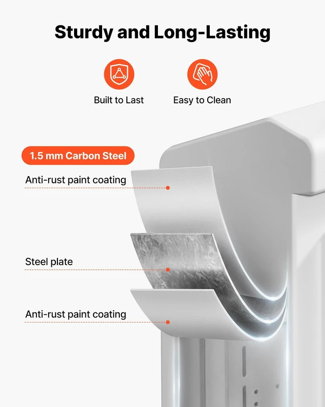Alt view image 4 of 8 - VEVOR Outdoor Electrical Box, Cold-Rolled Steel, Electrical Junction Box with Thermostat and Fan, Rain Hood, Ventilated Design, IP65 Waterproof Hinged Enclosure, Wall/Pole Mounted, 16 x 12 x 8 in