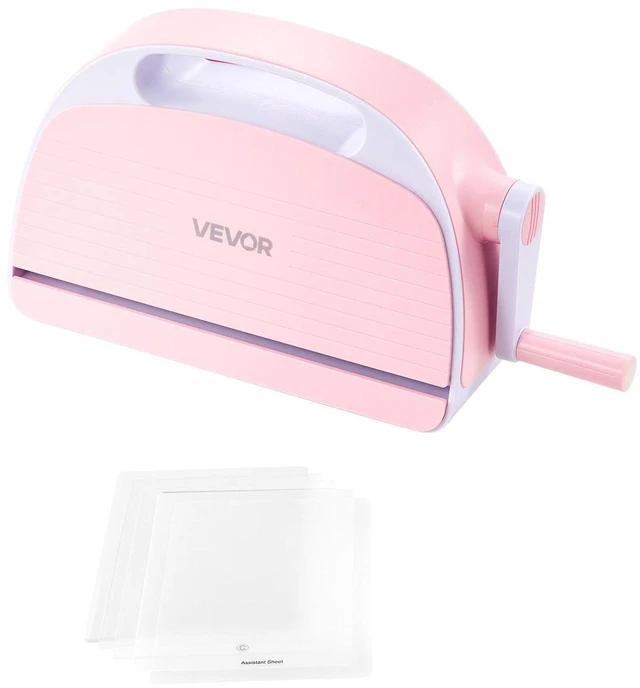 Main image of VEVOR Manual Die Cutting and Embossing Machine, 9" Opening, Portable Die Cut Machine with Cutting Plates, Ergonomic Handle, Easy to Store, for Arts and Crafts, Scrapbooking, Card Making, Crafting